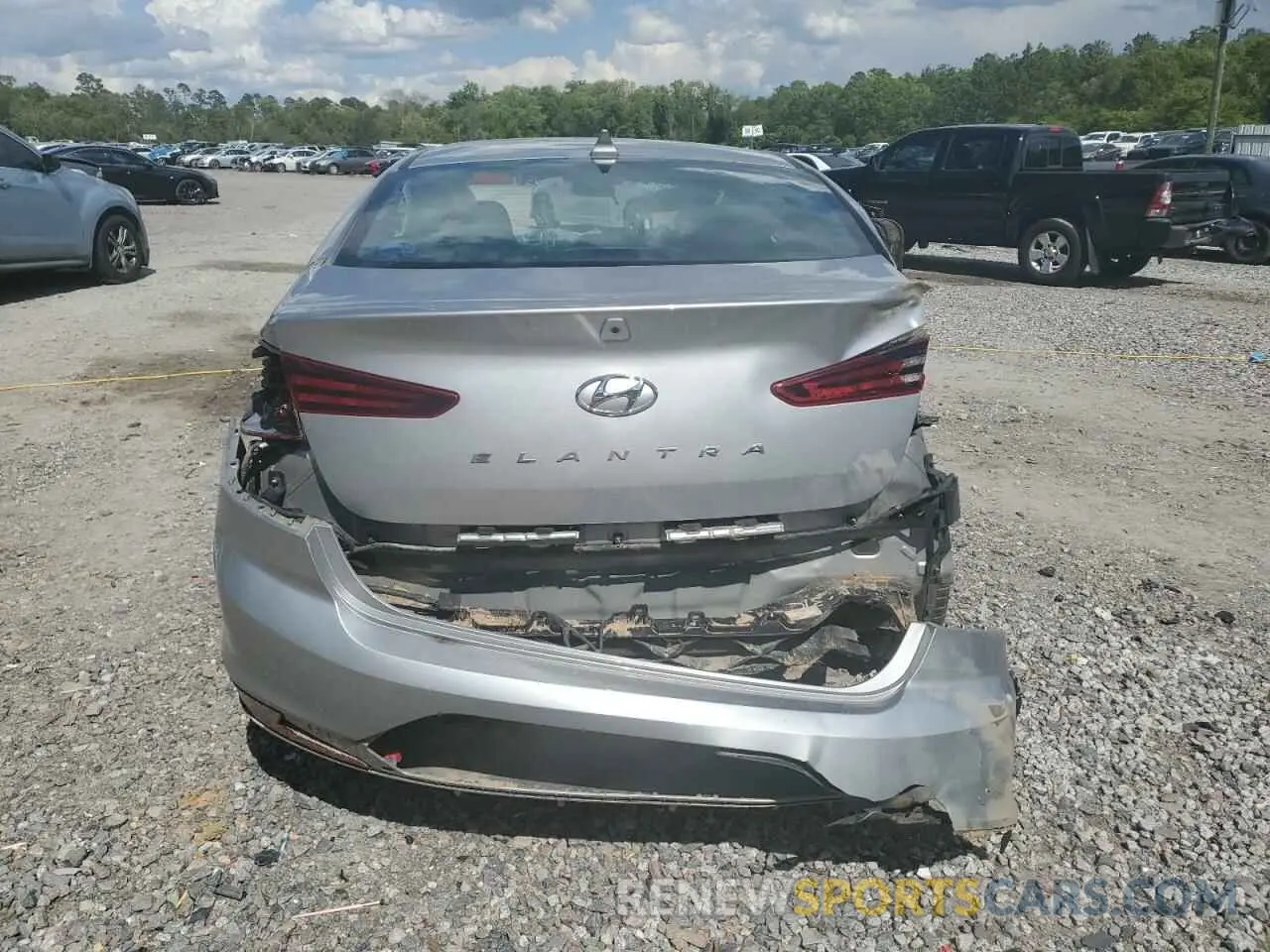 6 fotografías del automóvil dañado 5NPD84LF6LH623082 HYUNDAI ELANTRA 2020