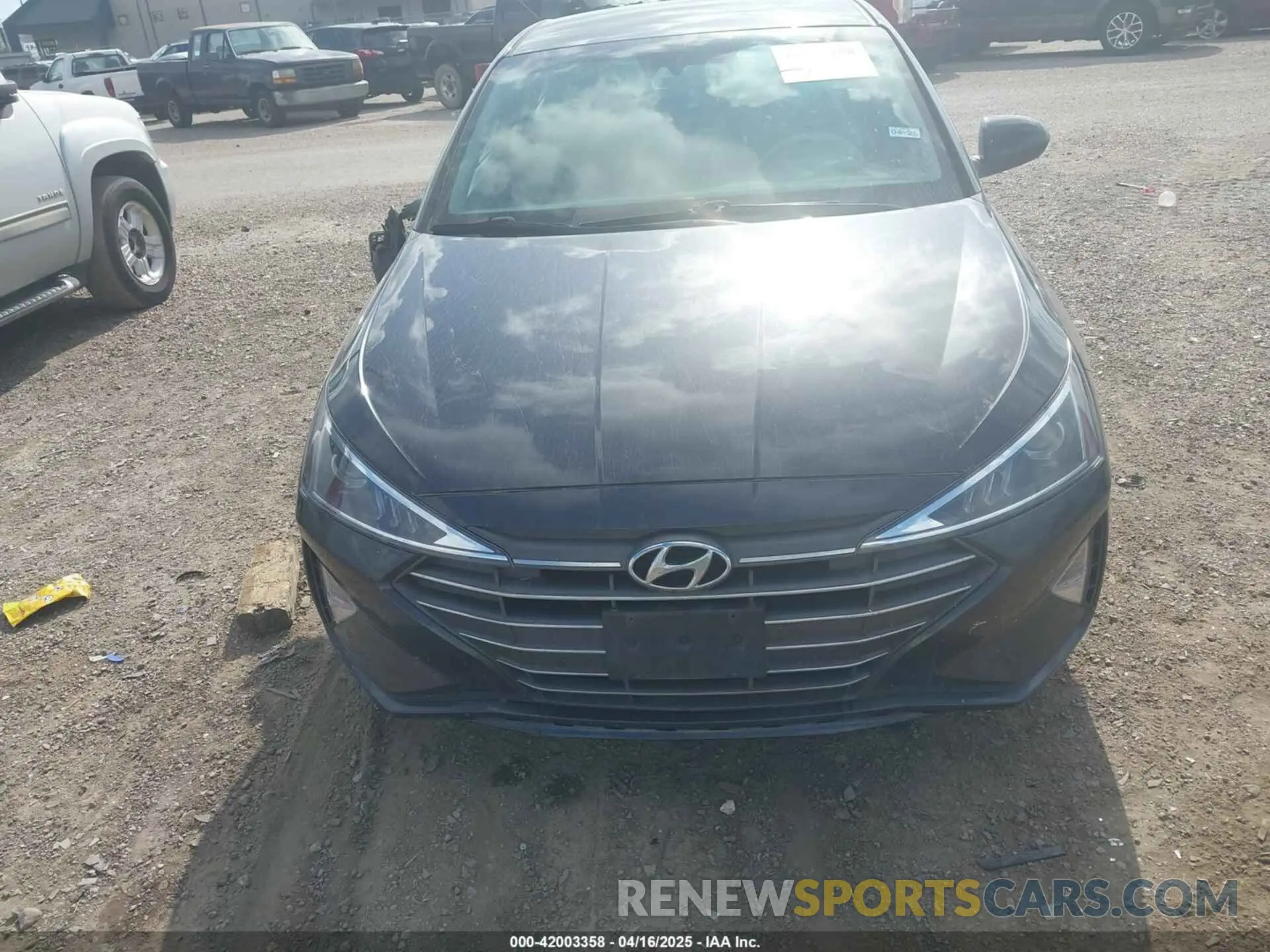 11 fotografías del automóvil dañado 5NPD84LF6LH627844 HYUNDAI ELANTRA 2020