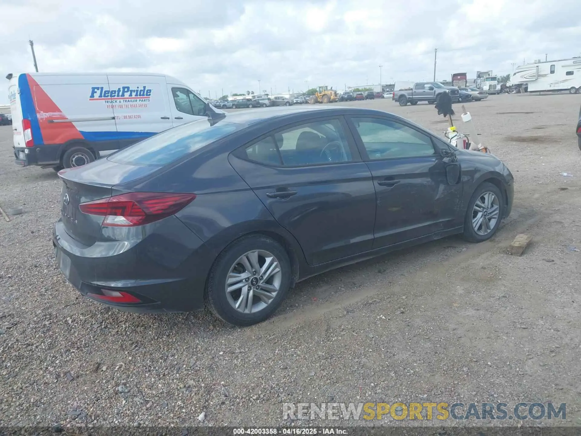 4 fotografías del automóvil dañado 5NPD84LF6LH627844 HYUNDAI ELANTRA 2020