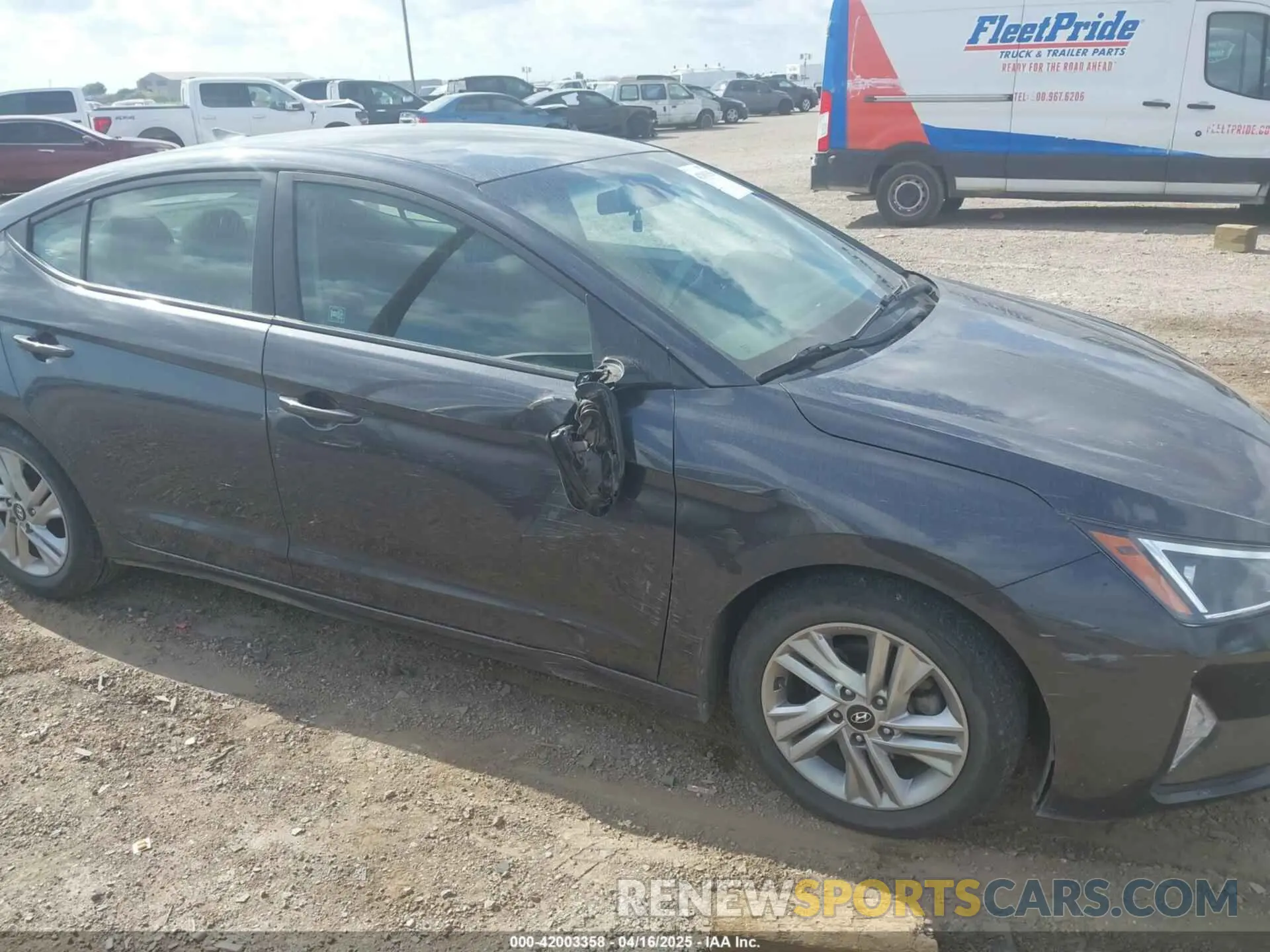 6 fotografías del automóvil dañado 5NPD84LF6LH627844 HYUNDAI ELANTRA 2020
