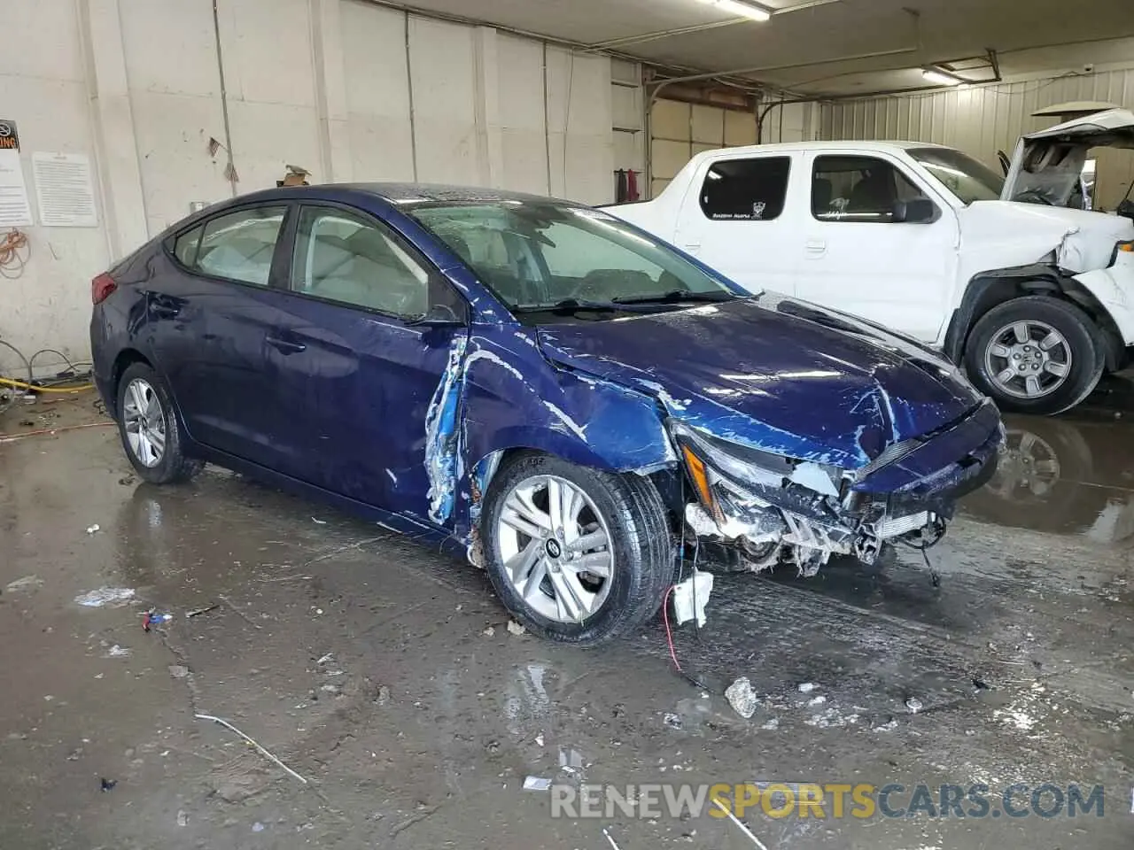 4 fotografías del automóvil dañado 5NPD84LF6LH630923 HYUNDAI ELANTRA 2020