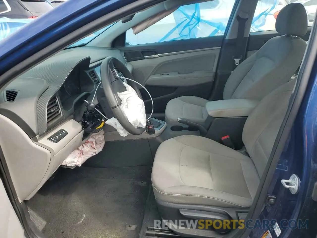 7 fotografías del automóvil dañado 5NPD84LF6LH630923 HYUNDAI ELANTRA 2020