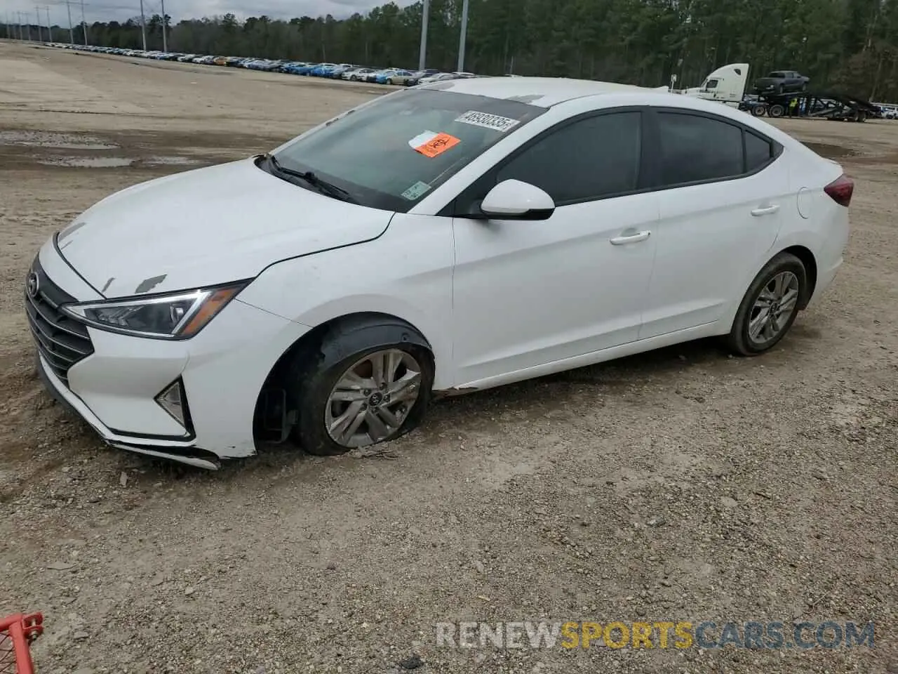 1 fotografías del automóvil dañado 5NPD84LF7LH505798 HYUNDAI ELANTRA 2020