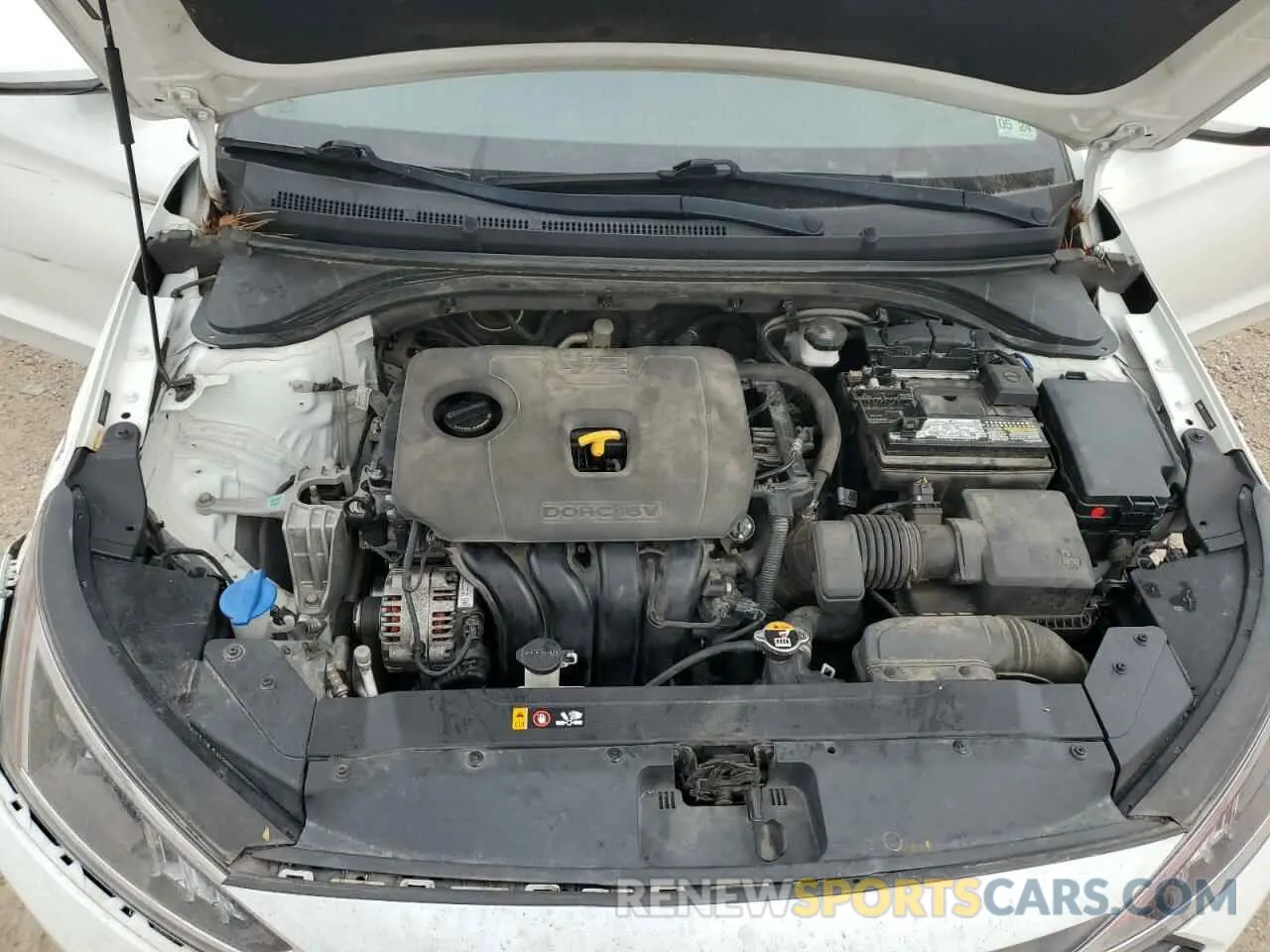 12 fotografías del automóvil dañado 5NPD84LF7LH505798 HYUNDAI ELANTRA 2020