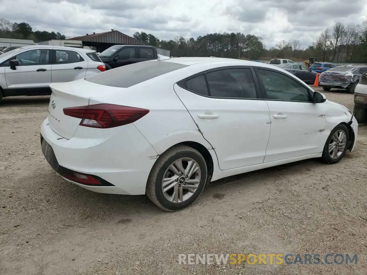 3 fotografías del automóvil dañado 5NPD84LF7LH505798 HYUNDAI ELANTRA 2020