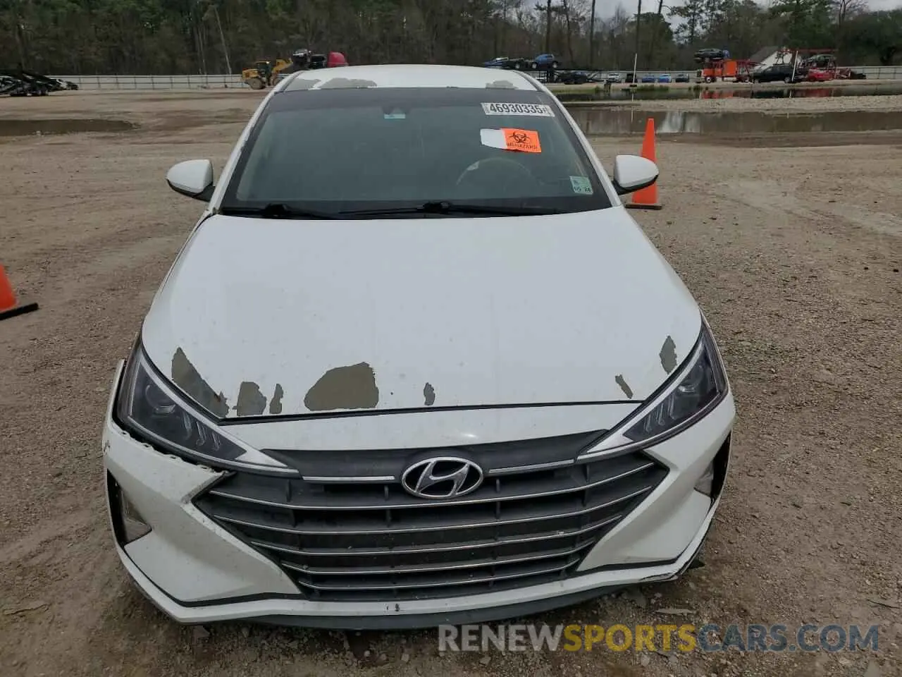 5 fotografías del automóvil dañado 5NPD84LF7LH505798 HYUNDAI ELANTRA 2020