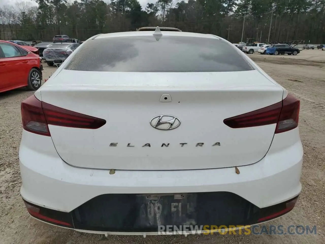 6 fotografías del automóvil dañado 5NPD84LF7LH505798 HYUNDAI ELANTRA 2020