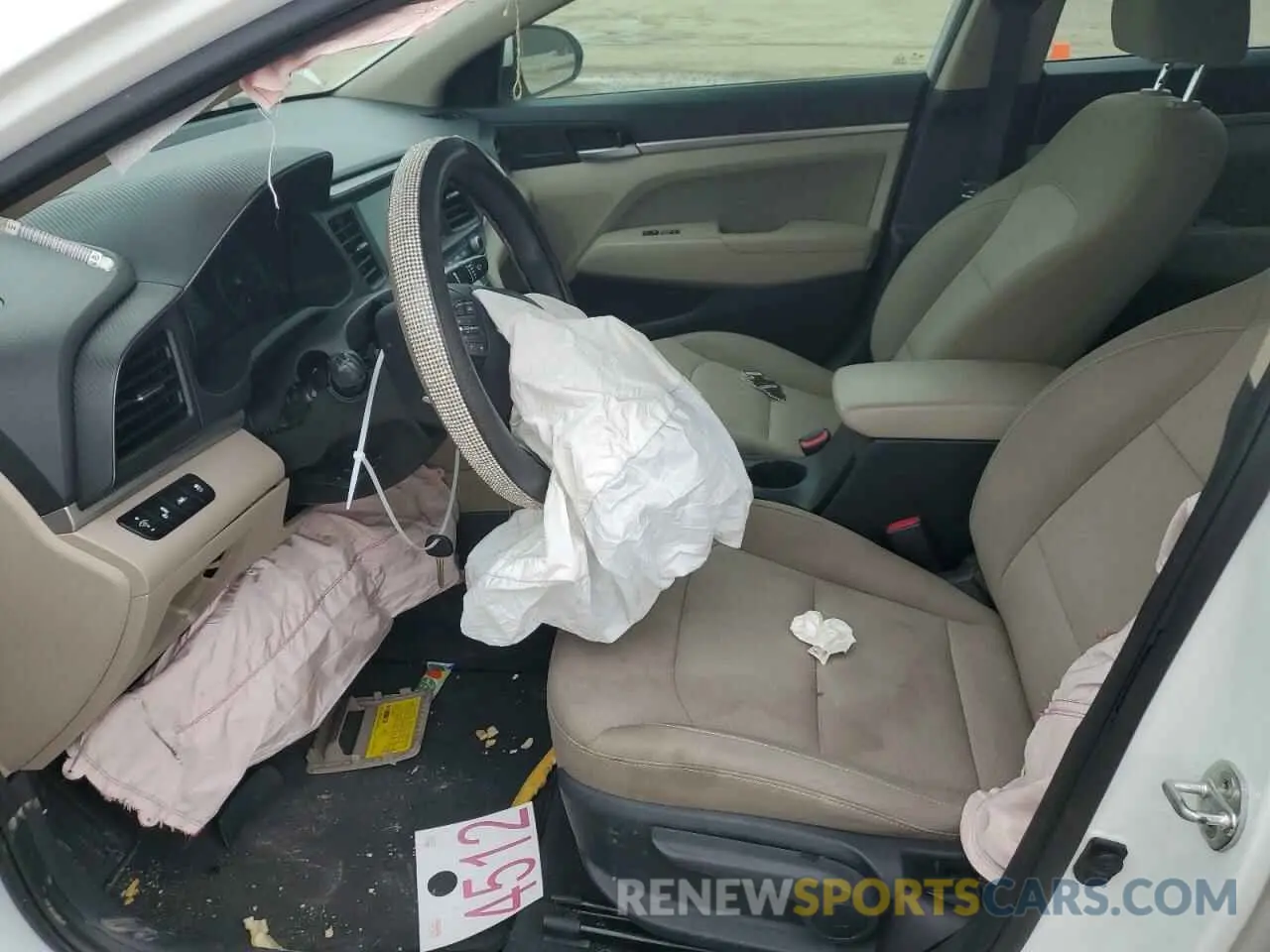7 fotografías del automóvil dañado 5NPD84LF7LH505798 HYUNDAI ELANTRA 2020