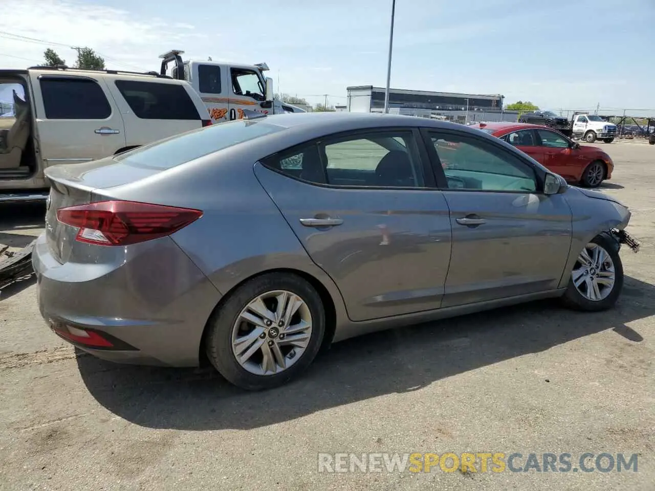 3 fotografías del automóvil dañado 5NPD84LF7LH515411 HYUNDAI ELANTRA 2020