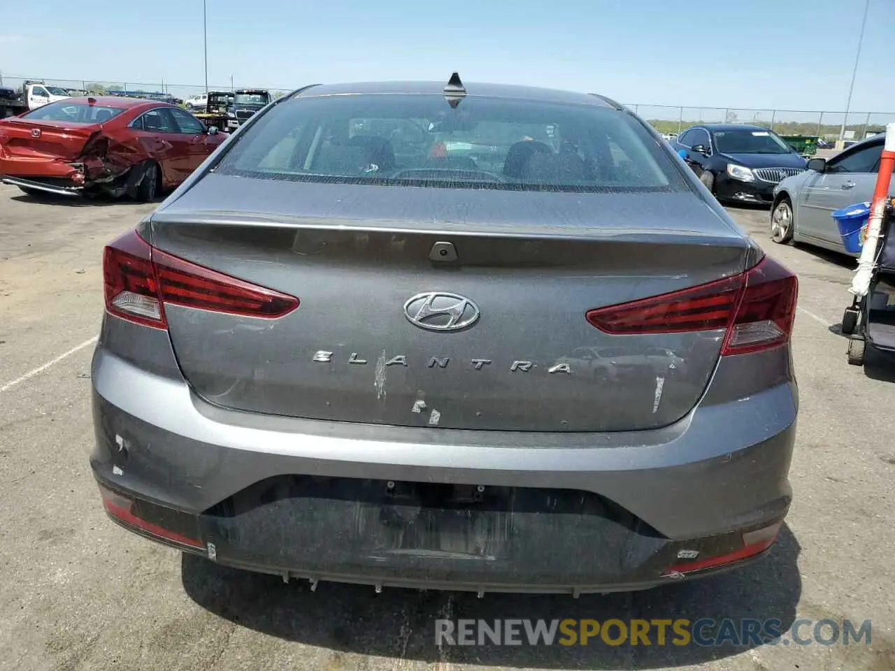 6 fotografías del automóvil dañado 5NPD84LF7LH515411 HYUNDAI ELANTRA 2020