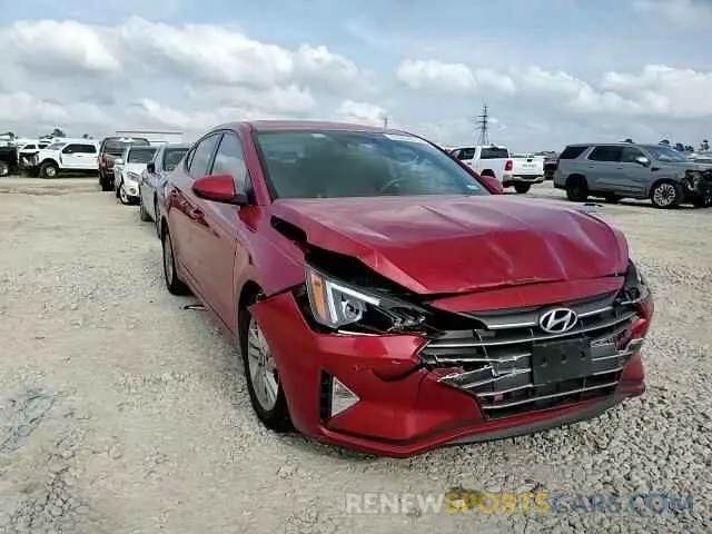 10 fotografías del automóvil dañado 5NPD84LF7LH523332 HYUNDAI ELANTRA 2020