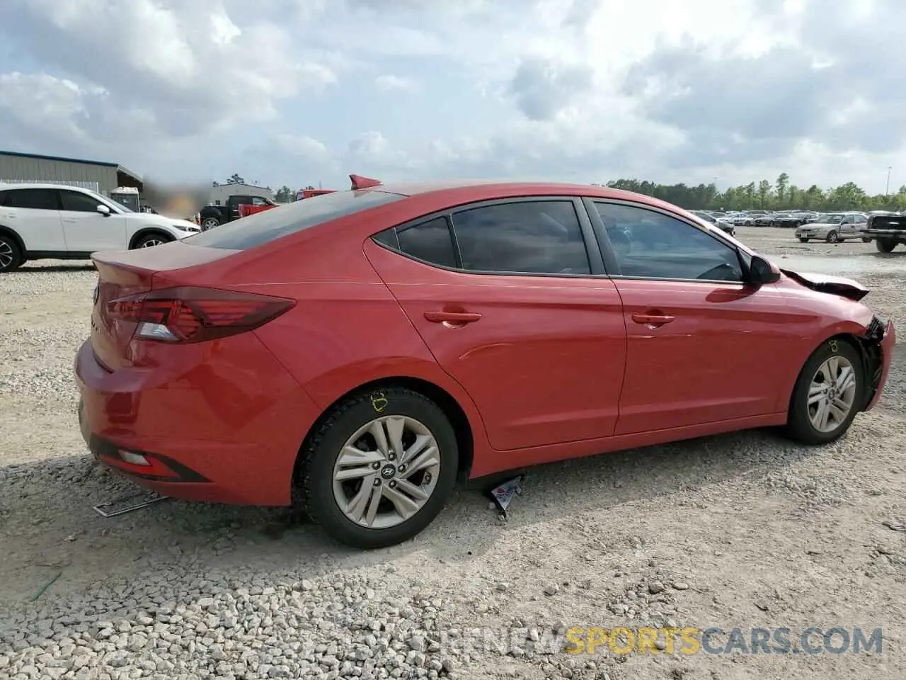 3 fotografías del automóvil dañado 5NPD84LF7LH523332 HYUNDAI ELANTRA 2020