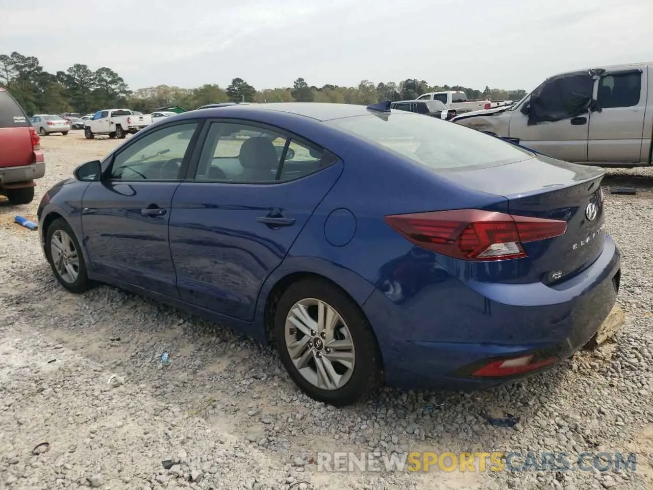 2 fotografías del automóvil dañado 5NPD84LF7LH532208 HYUNDAI ELANTRA 2020