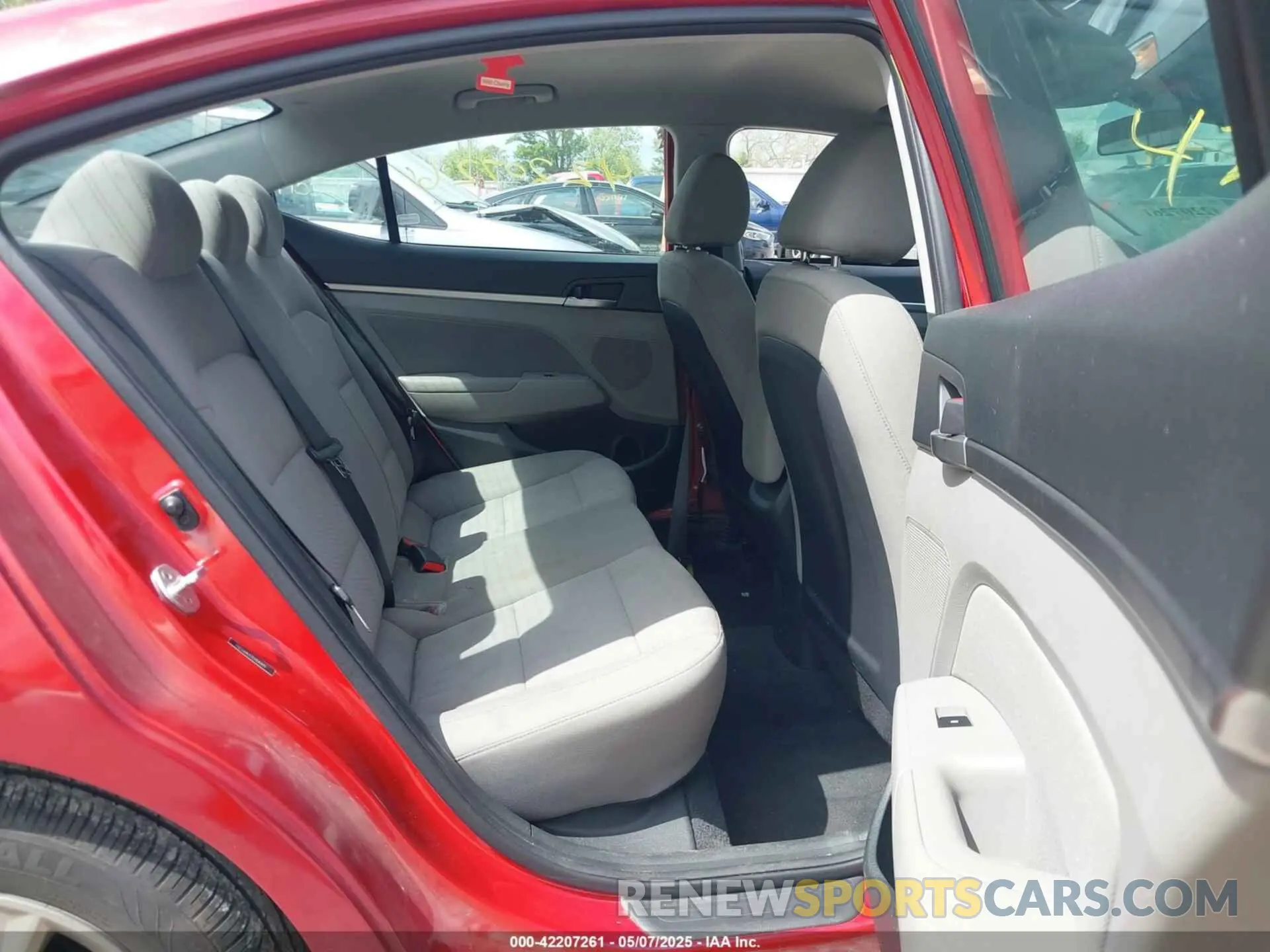 8 fotografías del automóvil dañado 5NPD84LF7LH541491 HYUNDAI ELANTRA 2020