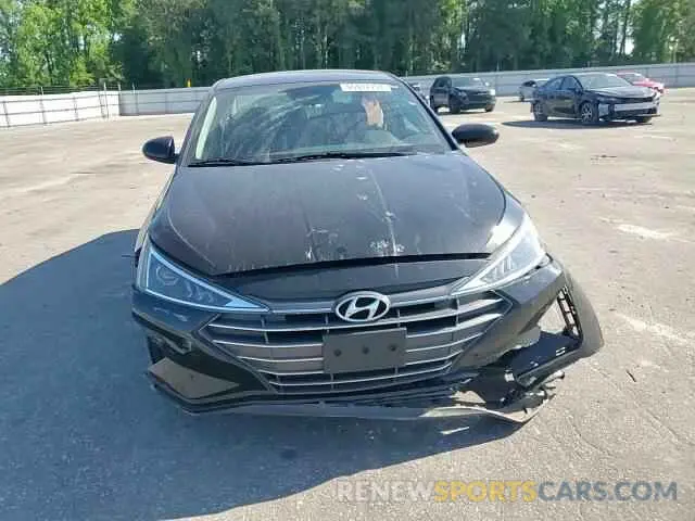 11 fotografías del automóvil dañado 5NPD84LF7LH543760 HYUNDAI ELANTRA 2020