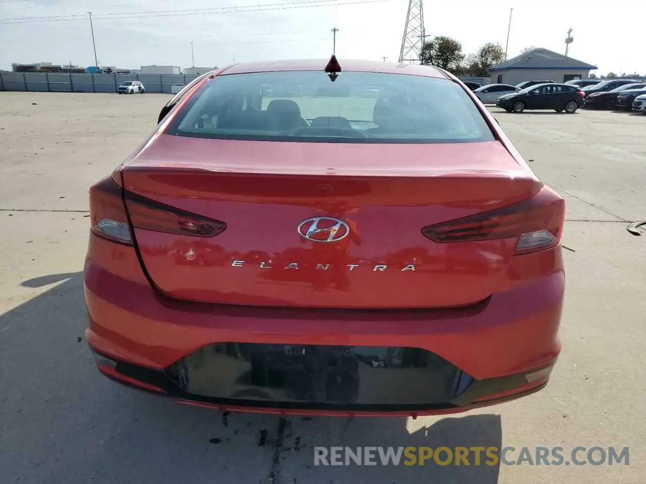 6 fotografías del automóvil dañado 5NPD84LF7LH548537 HYUNDAI ELANTRA 2020