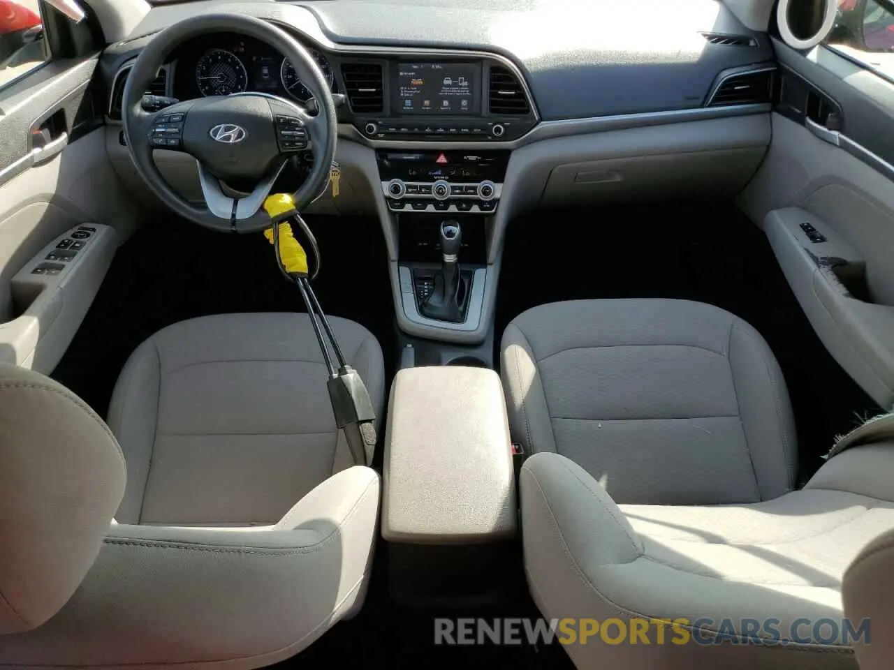 8 fotografías del automóvil dañado 5NPD84LF7LH548537 HYUNDAI ELANTRA 2020