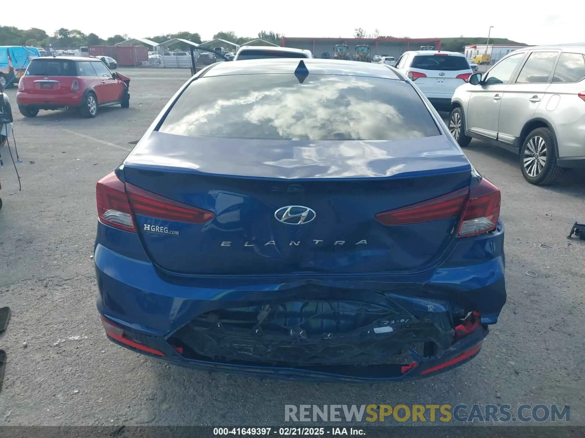 16 fotografías del automóvil dañado 5NPD84LF7LH548778 HYUNDAI ELANTRA 2020