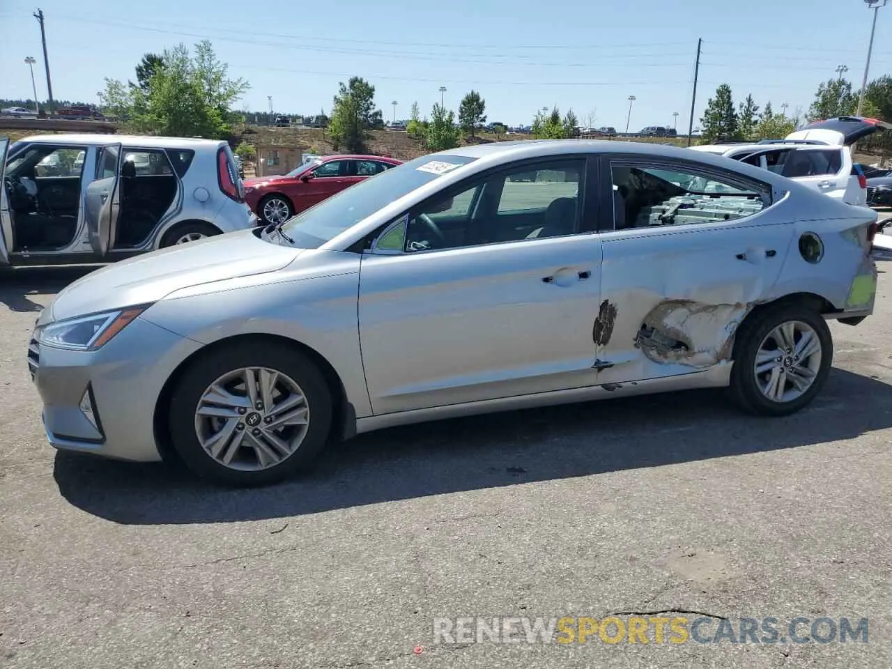 1 fotografías del automóvil dañado 5NPD84LF7LH559909 HYUNDAI ELANTRA 2020