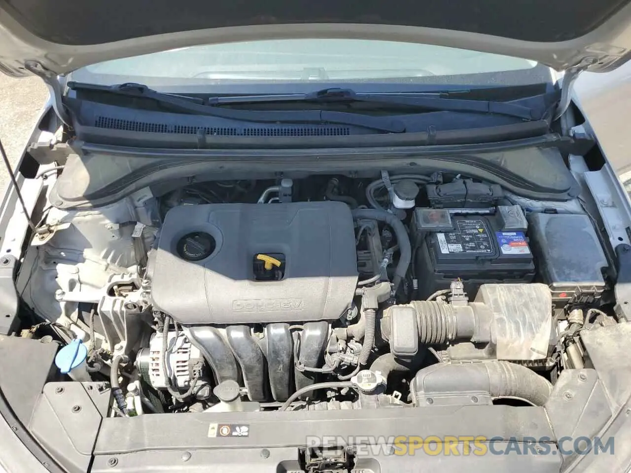11 fotografías del automóvil dañado 5NPD84LF7LH559909 HYUNDAI ELANTRA 2020