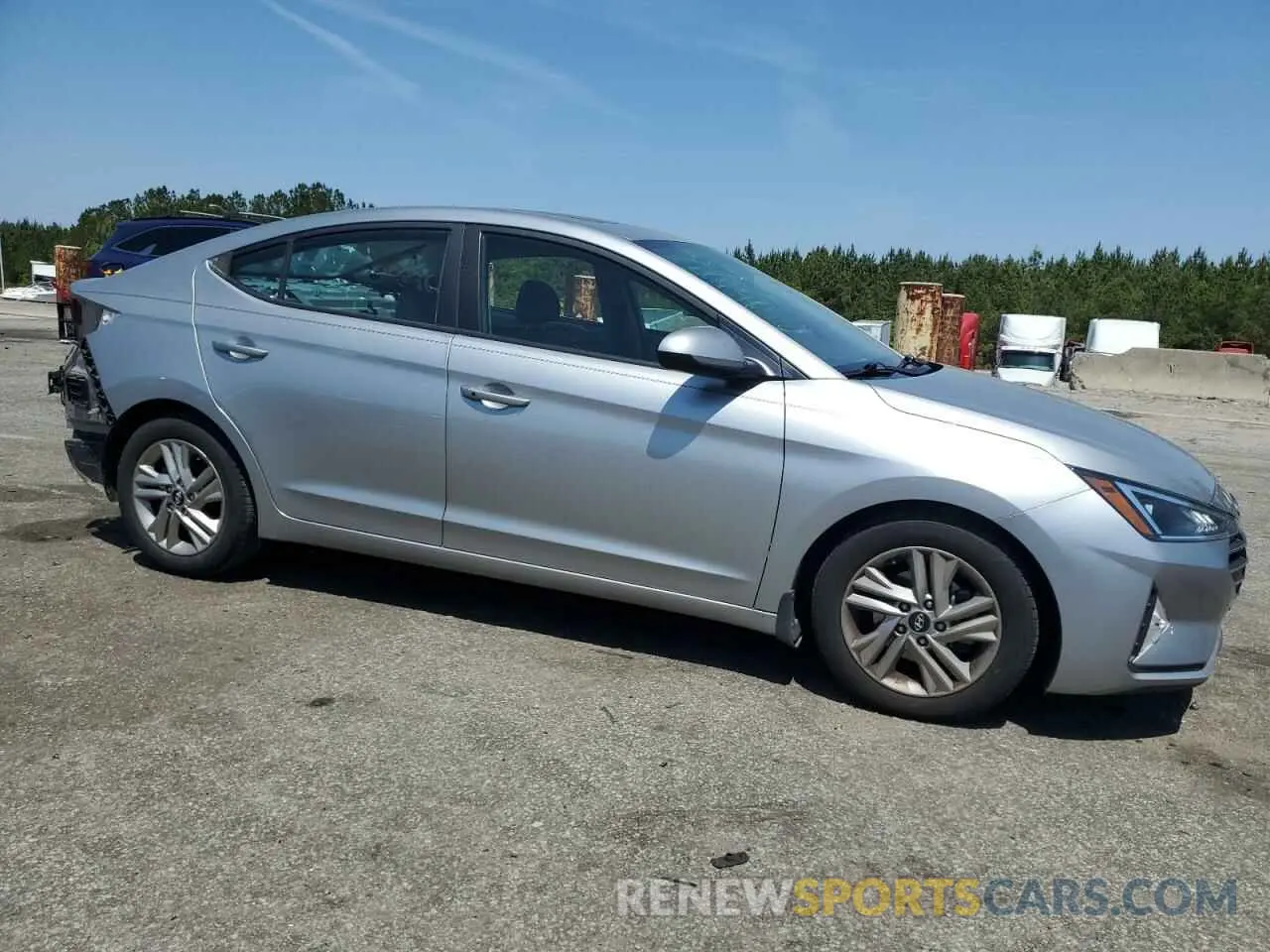 4 fotografías del automóvil dañado 5NPD84LF7LH559909 HYUNDAI ELANTRA 2020