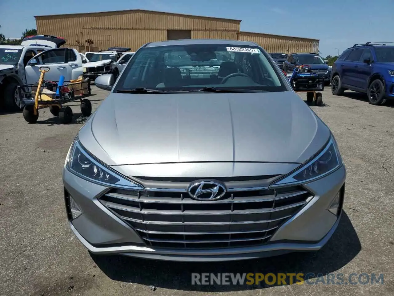 5 fotografías del automóvil dañado 5NPD84LF7LH559909 HYUNDAI ELANTRA 2020