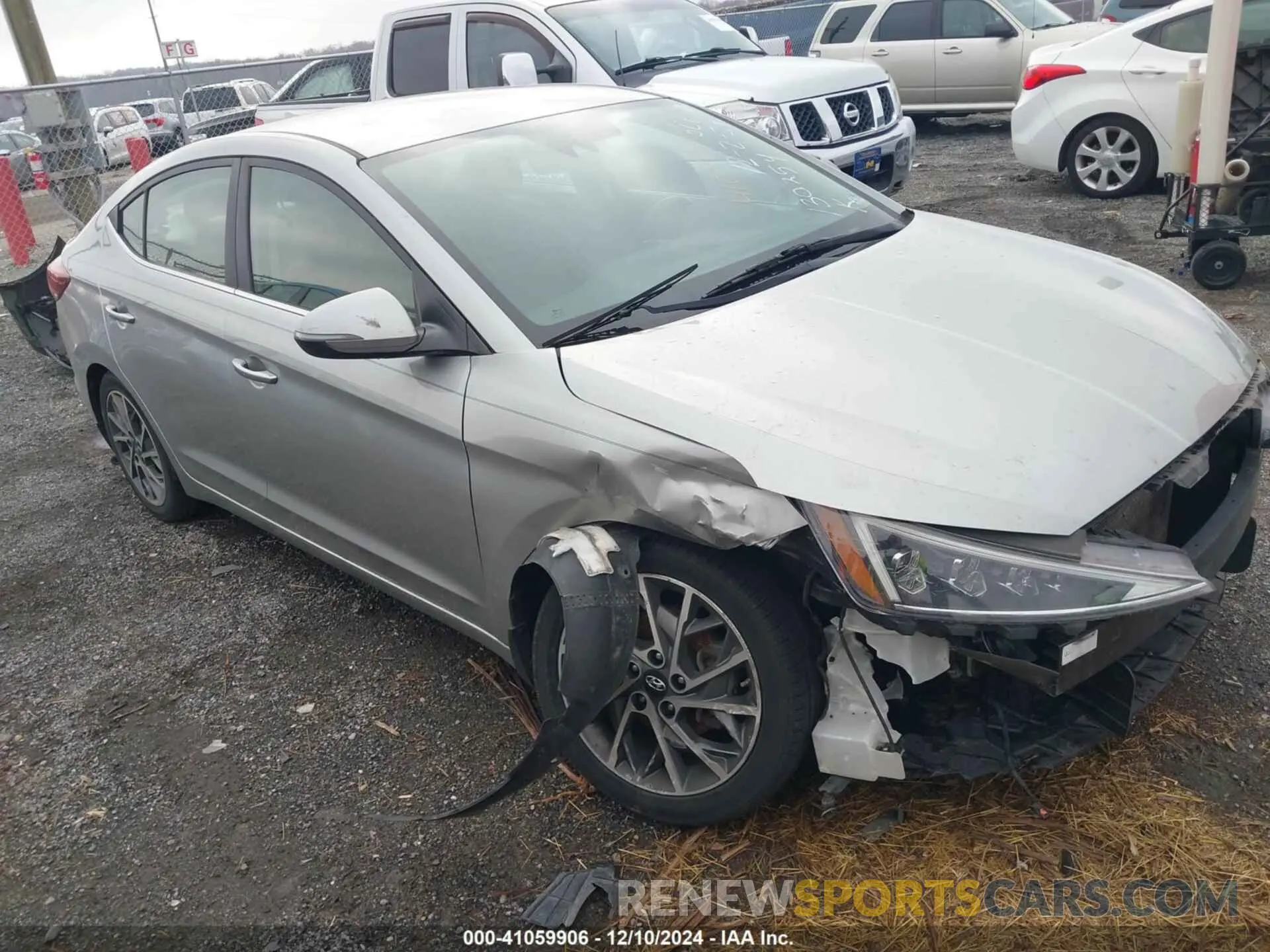 1 fotografías del automóvil dañado 5NPD84LF7LH565158 HYUNDAI ELANTRA 2020