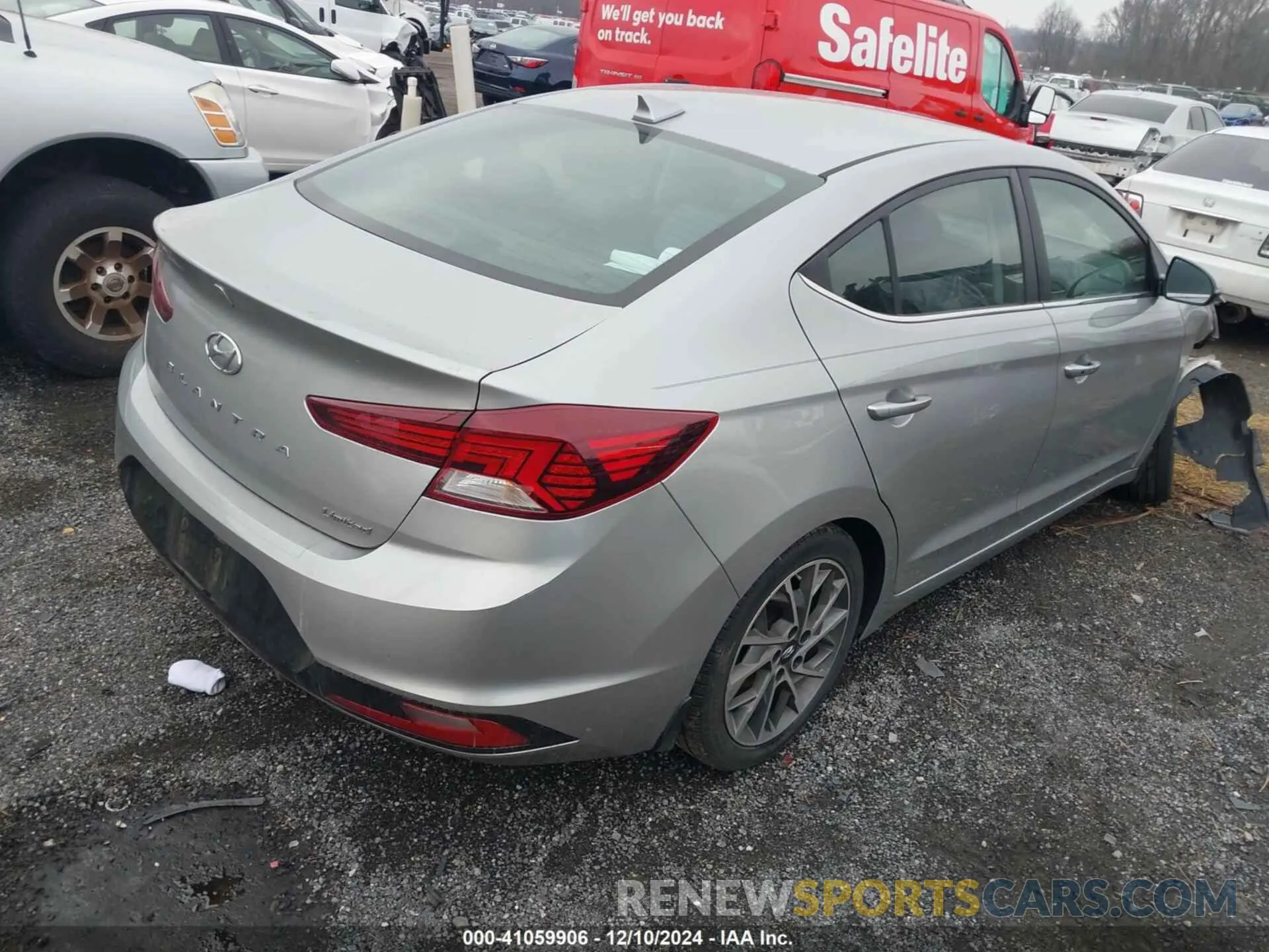 4 fotografías del automóvil dañado 5NPD84LF7LH565158 HYUNDAI ELANTRA 2020