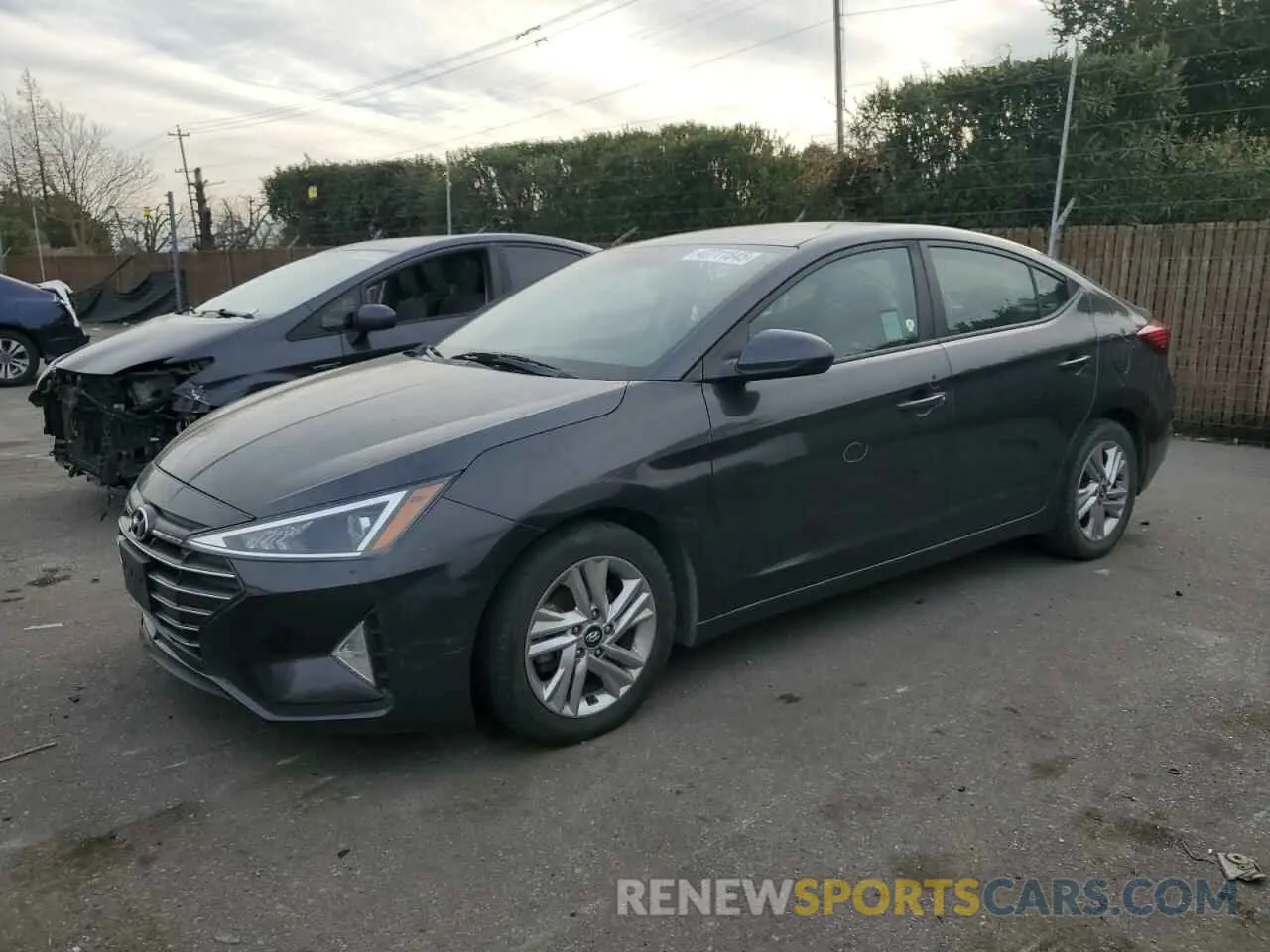 1 fotografías del automóvil dañado 5NPD84LF7LH570442 HYUNDAI ELANTRA 2020