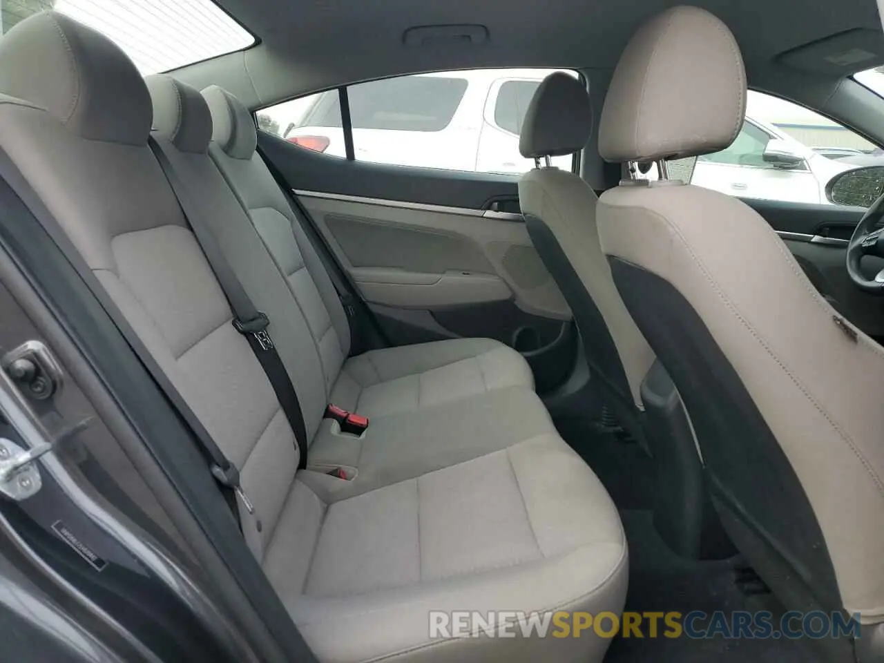 10 fotografías del automóvil dañado 5NPD84LF7LH570442 HYUNDAI ELANTRA 2020