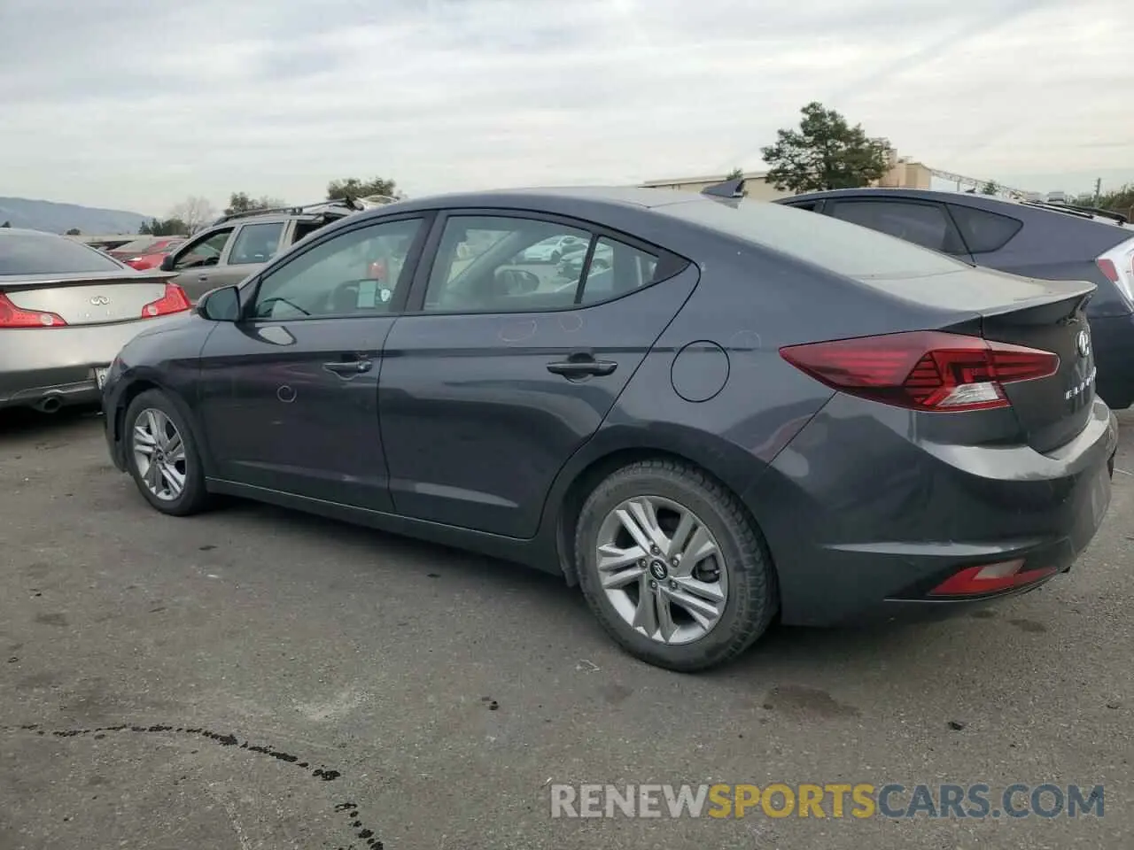 2 fotografías del automóvil dañado 5NPD84LF7LH570442 HYUNDAI ELANTRA 2020