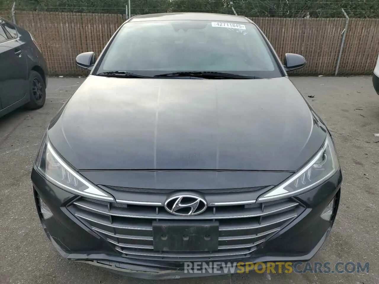 5 fotografías del automóvil dañado 5NPD84LF7LH570442 HYUNDAI ELANTRA 2020