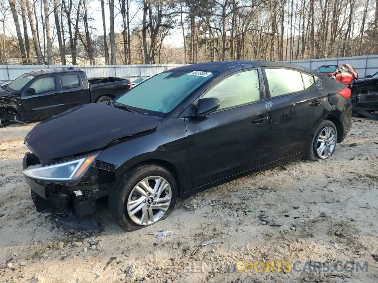 1 fotografías del automóvil dañado 5NPD84LF7LH576452 HYUNDAI ELANTRA 2020