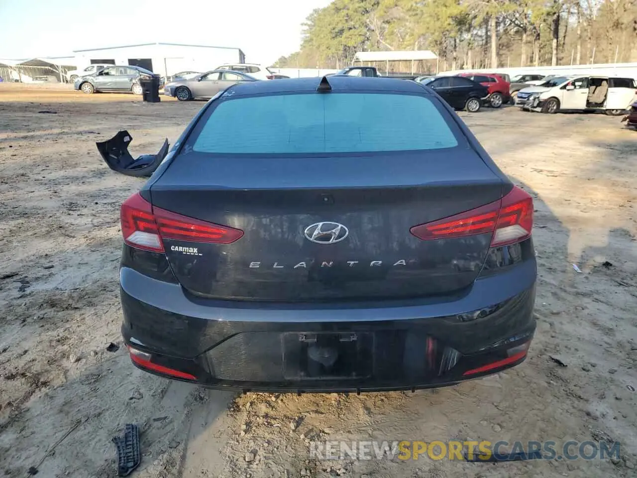 6 fotografías del automóvil dañado 5NPD84LF7LH576452 HYUNDAI ELANTRA 2020