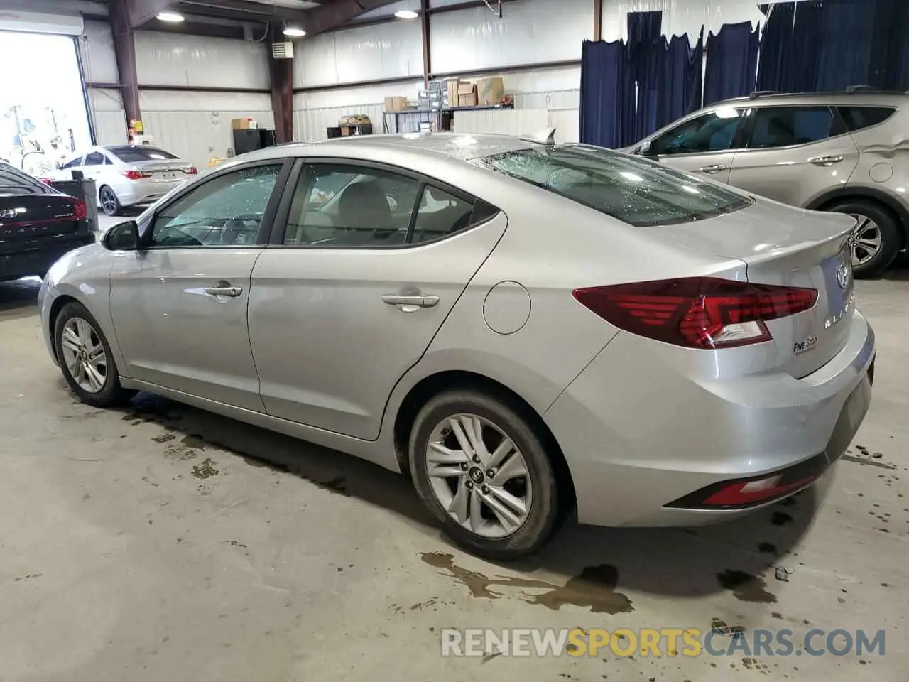 2 fotografías del automóvil dañado 5NPD84LF7LH576600 HYUNDAI ELANTRA 2020
