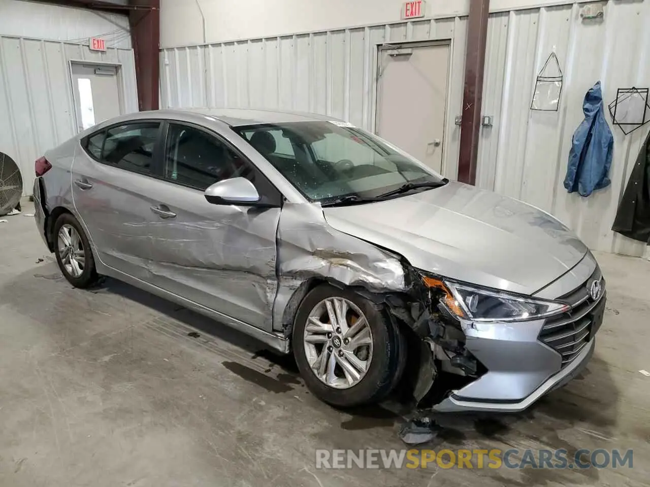 4 fotografías del automóvil dañado 5NPD84LF7LH576600 HYUNDAI ELANTRA 2020