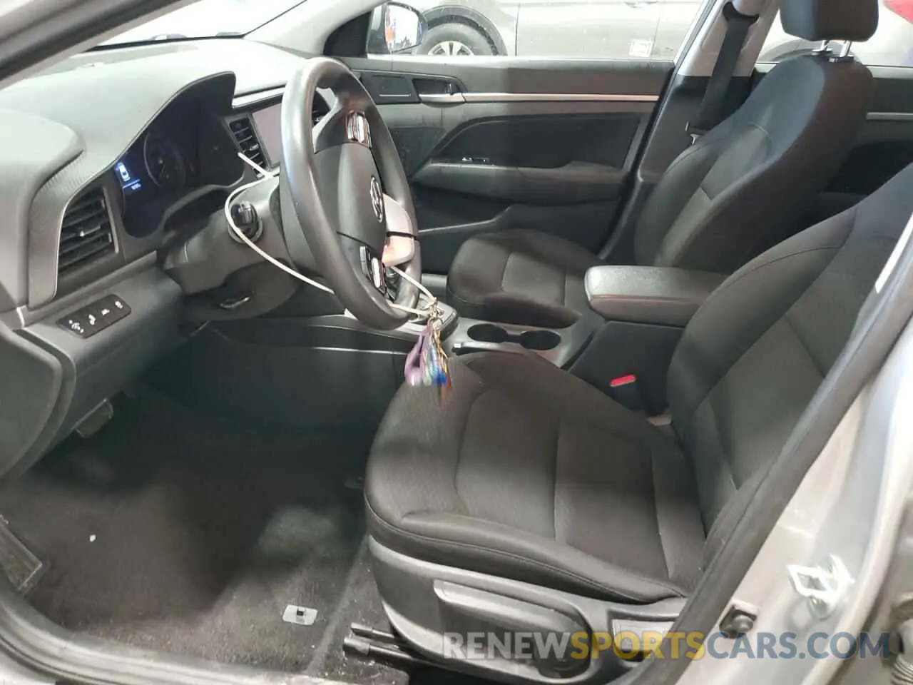 7 fotografías del automóvil dañado 5NPD84LF7LH576600 HYUNDAI ELANTRA 2020