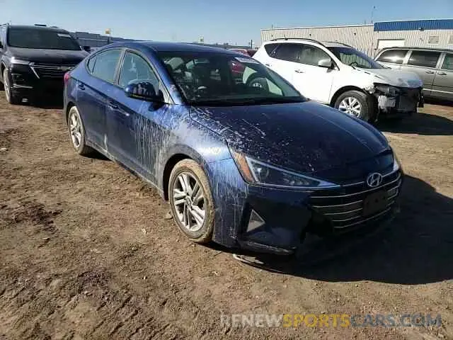11 fotografías del automóvil dañado 5NPD84LF7LH578069 HYUNDAI ELANTRA 2020