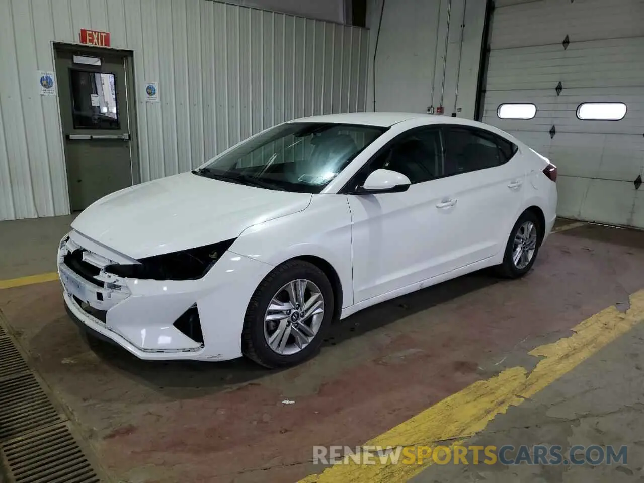 1 fotografías del automóvil dañado 5NPD84LF7LH583675 HYUNDAI ELANTRA 2020