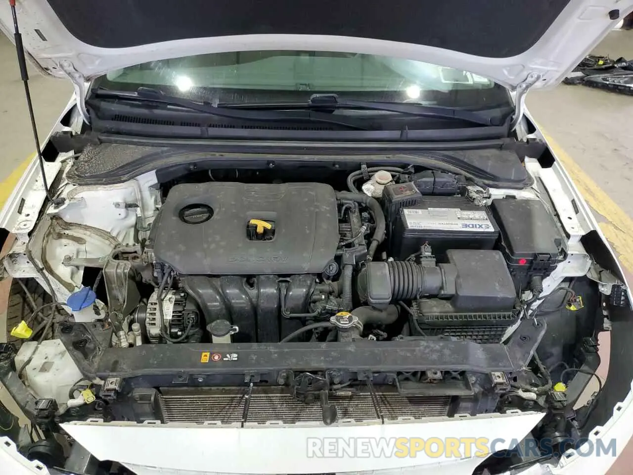 11 fotografías del automóvil dañado 5NPD84LF7LH583675 HYUNDAI ELANTRA 2020