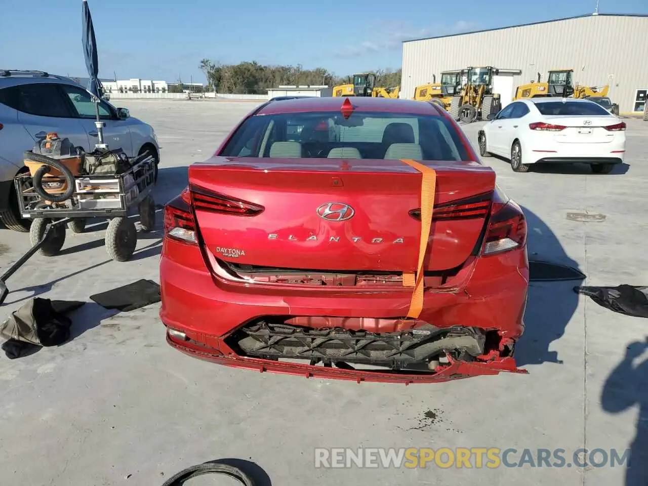 6 fotografías del automóvil dañado 5NPD84LF7LH603522 HYUNDAI ELANTRA 2020