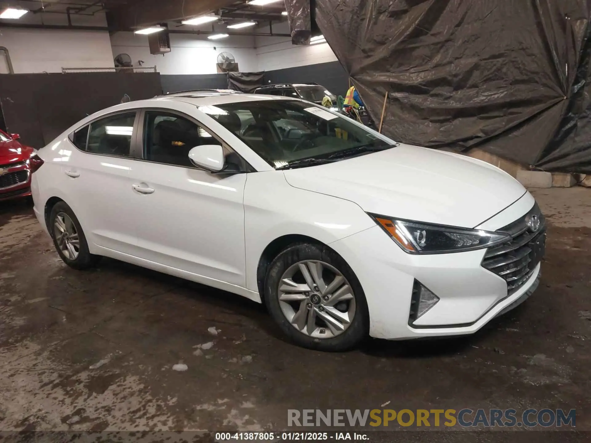 1 fotografías del automóvil dañado 5NPD84LF7LH613807 HYUNDAI ELANTRA 2020