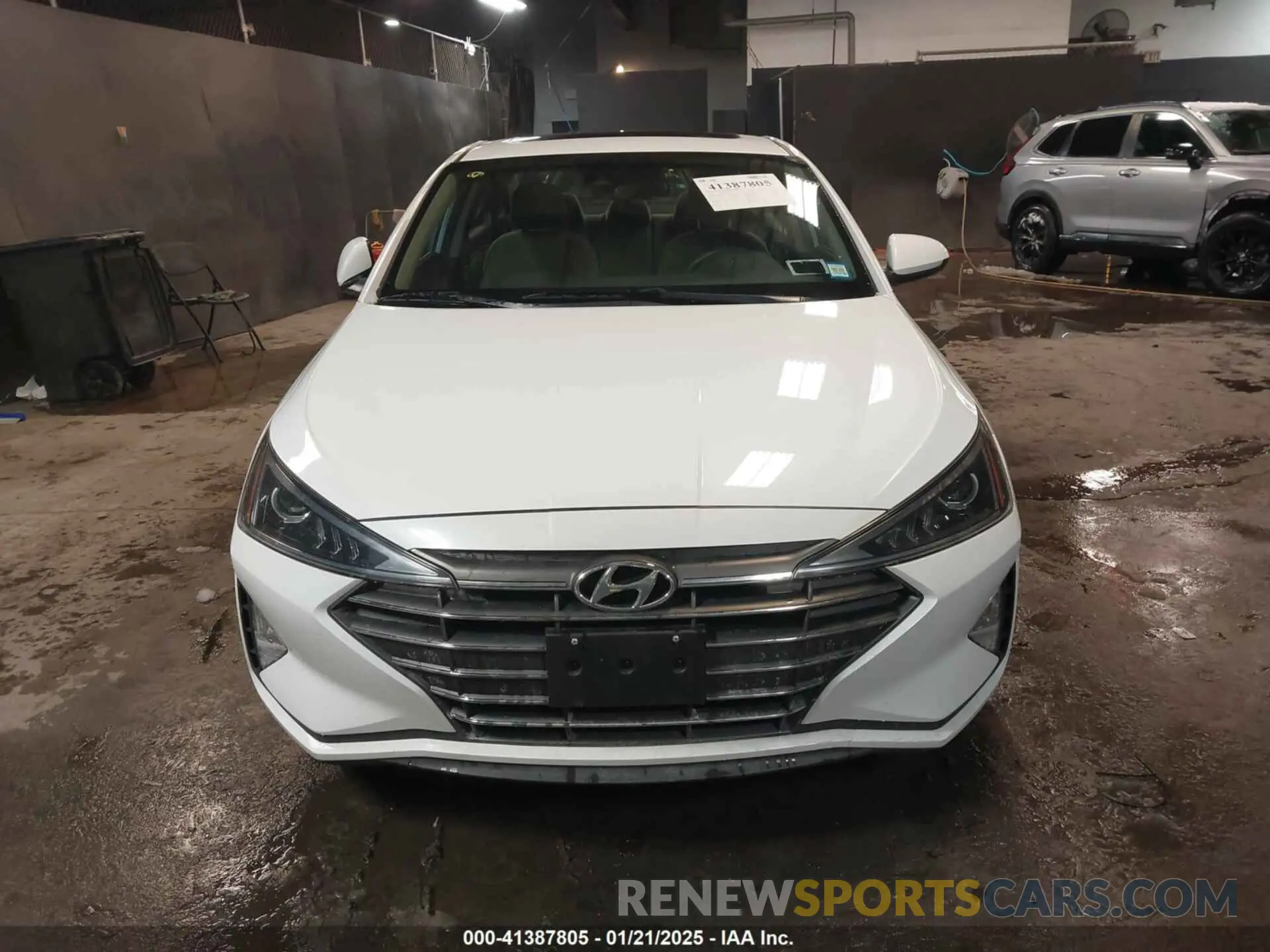 12 fotografías del automóvil dañado 5NPD84LF7LH613807 HYUNDAI ELANTRA 2020