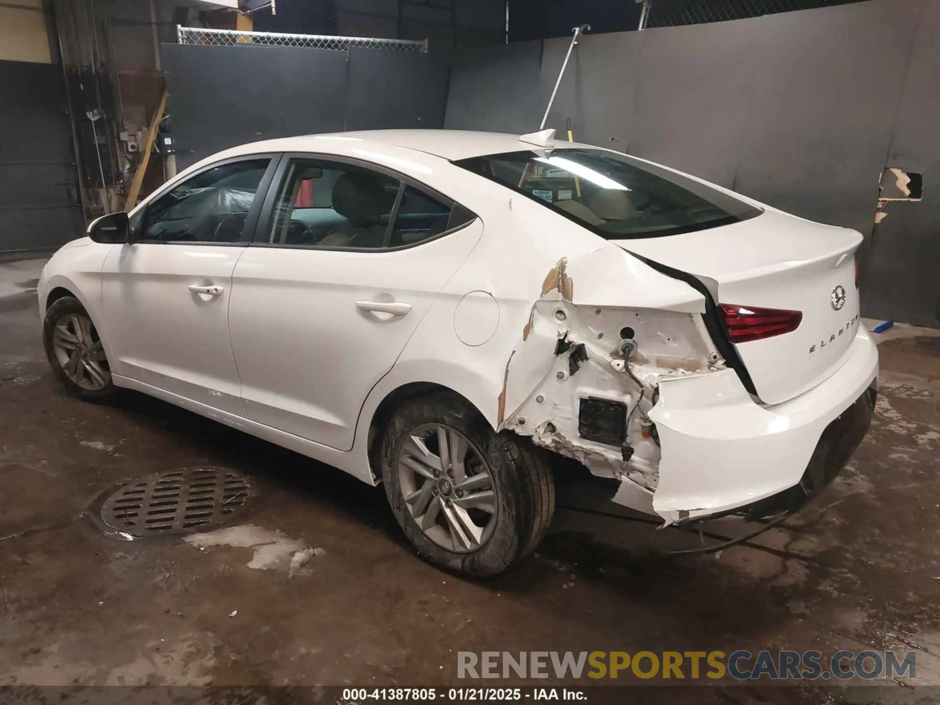 3 fotografías del automóvil dañado 5NPD84LF7LH613807 HYUNDAI ELANTRA 2020