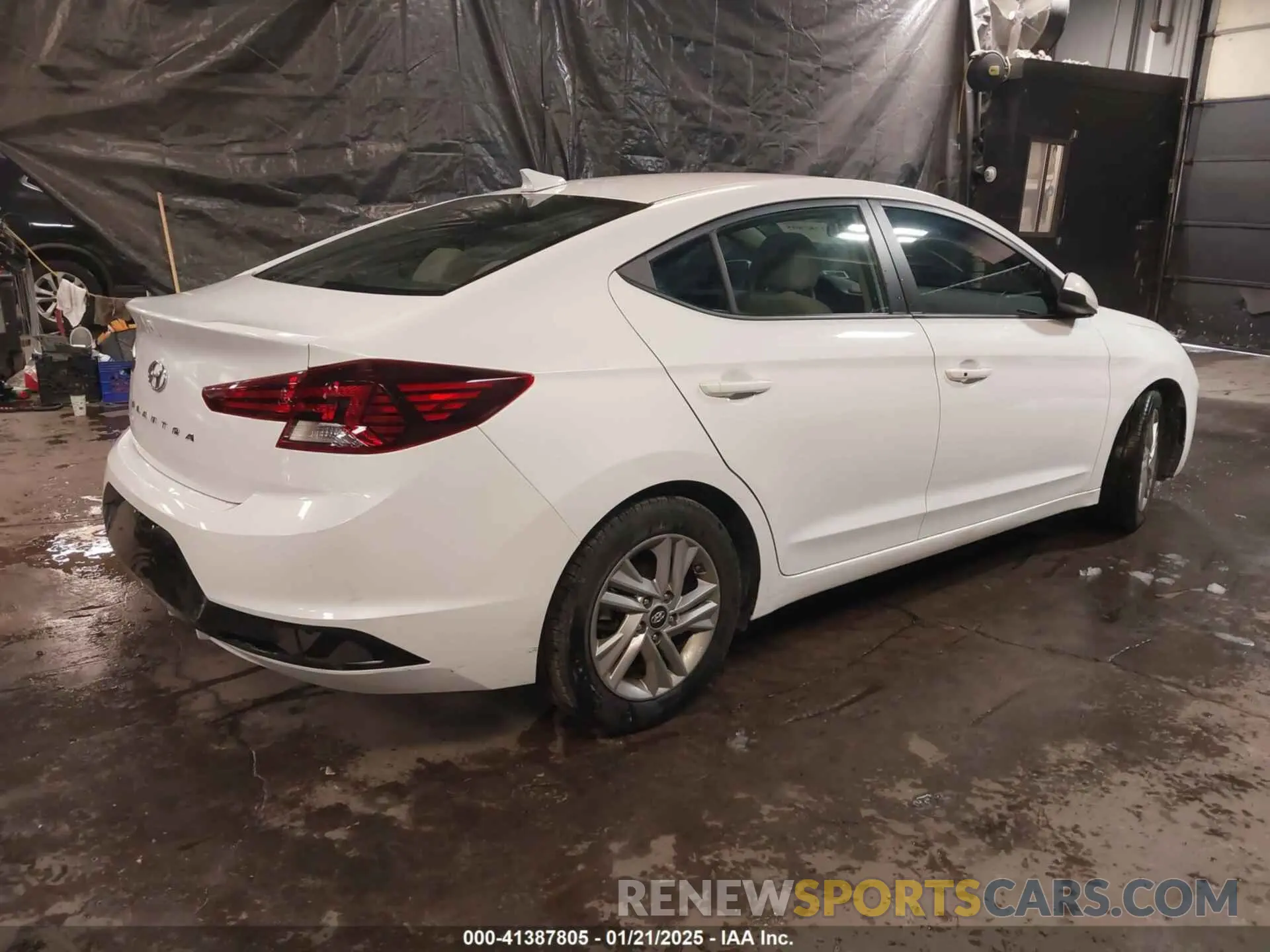4 fotografías del automóvil dañado 5NPD84LF7LH613807 HYUNDAI ELANTRA 2020