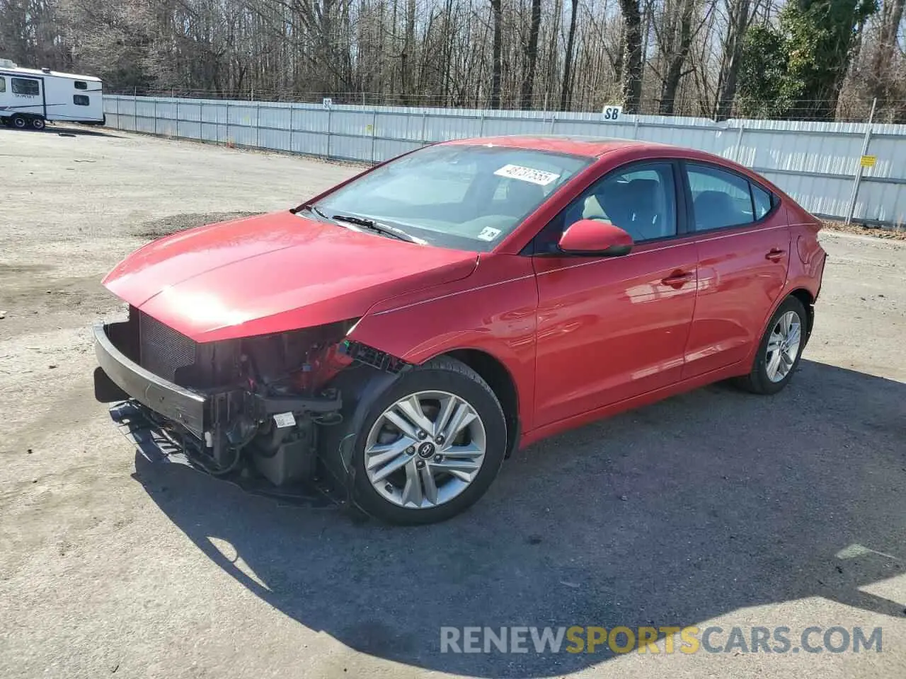 1 fotografías del automóvil dañado 5NPD84LF7LH621714 HYUNDAI ELANTRA 2020
