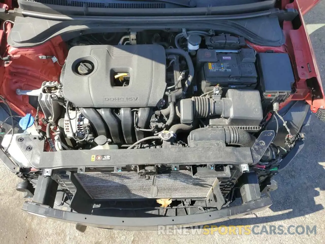 11 fotografías del automóvil dañado 5NPD84LF7LH621714 HYUNDAI ELANTRA 2020