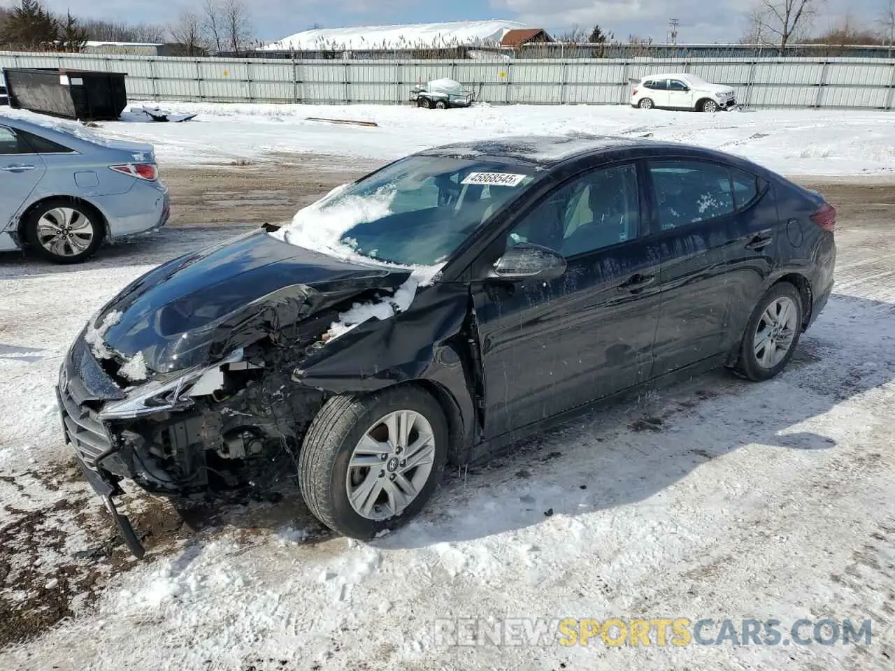 1 fotografías del automóvil dañado 5NPD84LF7LH623026 HYUNDAI ELANTRA 2020