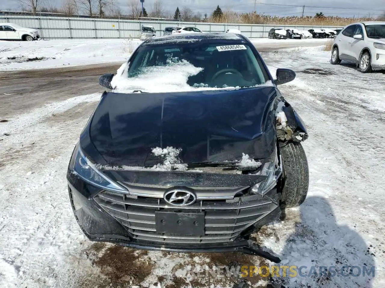 5 fotografías del automóvil dañado 5NPD84LF7LH623026 HYUNDAI ELANTRA 2020