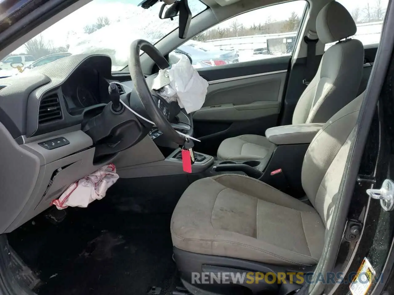 7 fotografías del automóvil dañado 5NPD84LF7LH623026 HYUNDAI ELANTRA 2020